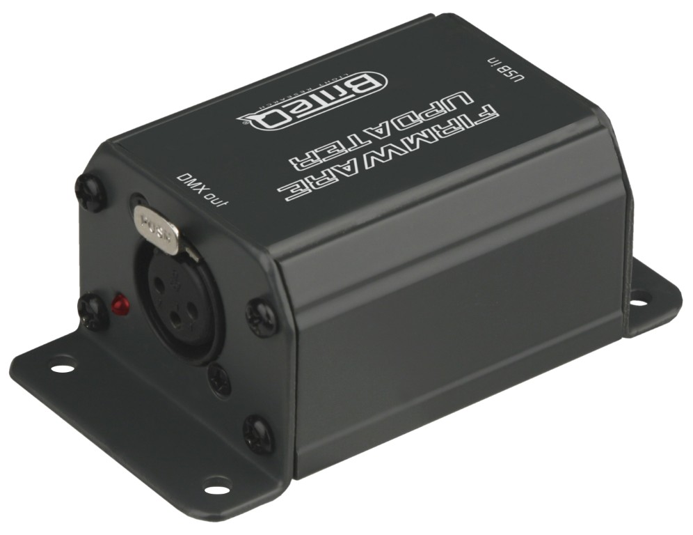 Met dit toestel kunt u gemakkelijk firmware upgrades uitvoeren van compatibele DMX effecten & projectoren. - FIRMWARE UPDATER