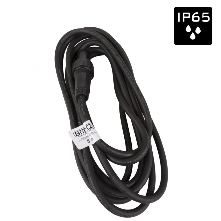 IP-gewaardeerde voedingskabel voor permanente buiteninstallatie - 5m - POWERLINK CABLE 5m
