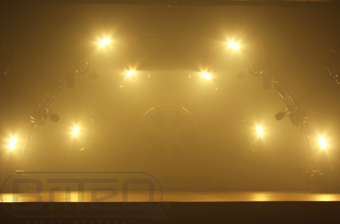LED BLINDER uitgerust met twee witte 100Watt “COB” LED-projectors - COB Blinder 2x100W