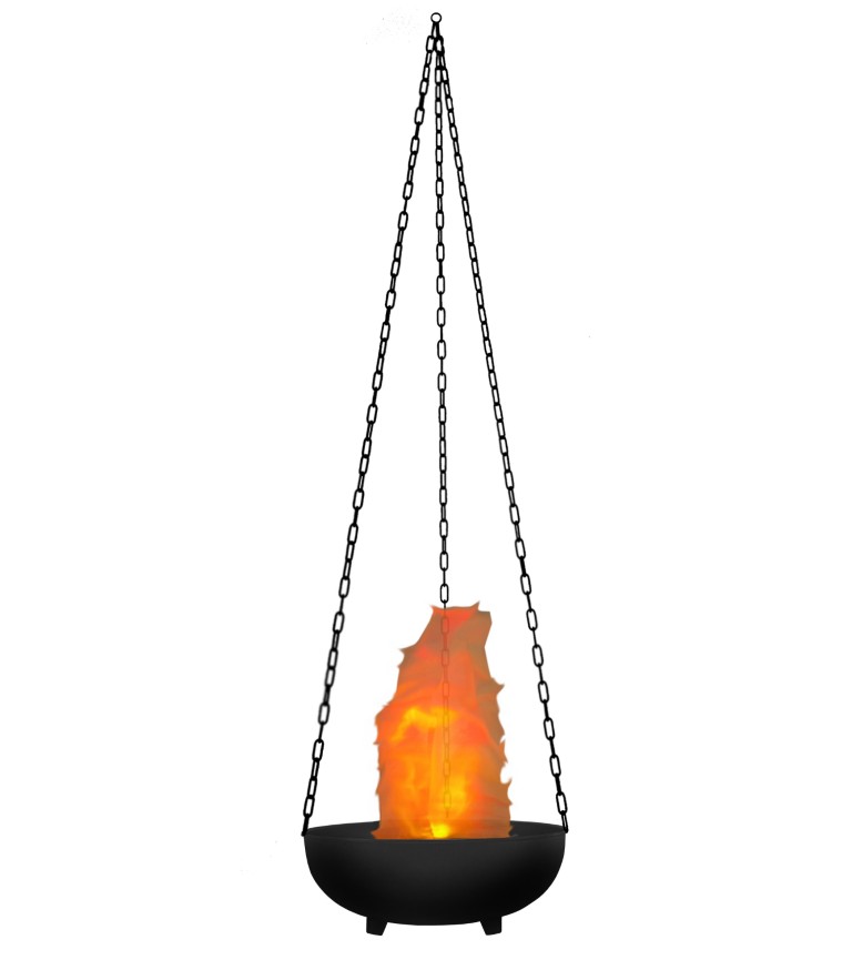 Virtuele vuurschaal, diameter: 36cm - LED VIRTUAL FLAME