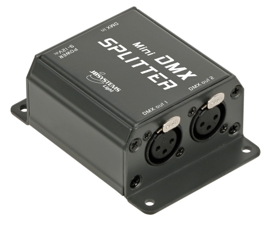 Mini DMX splitter 1in/2out - MINI DMX-SPLITTER