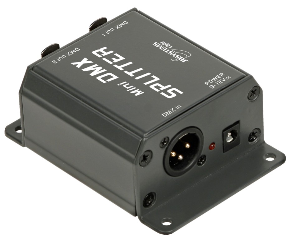 Mini DMX splitter 1in/2out - MINI DMX-SPLITTER