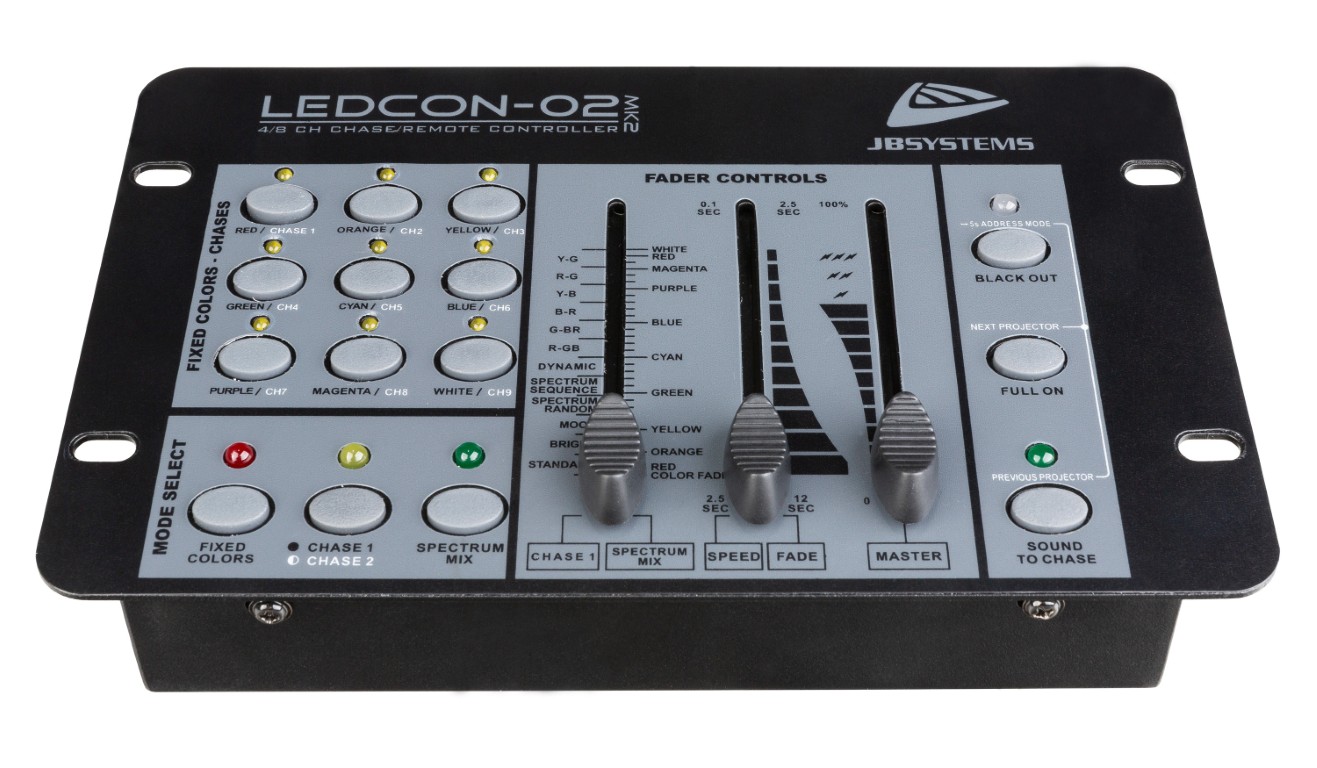 Small LED controller, preprogrammed - LEDCON-02 Mk2