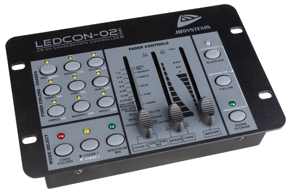 Small LED controller, preprogrammed - LEDCON-02 Mk2