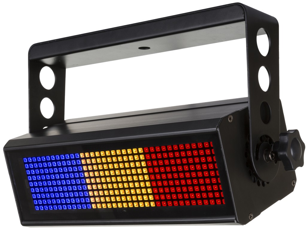 Krachtige RGB LED-stroboscoop met 3 apart regelbare segmenten en 324 RGB stroboscoop-LED's voor een uitzonderlijke lichtopbrengst! - BT-MAGICFLASH RGB