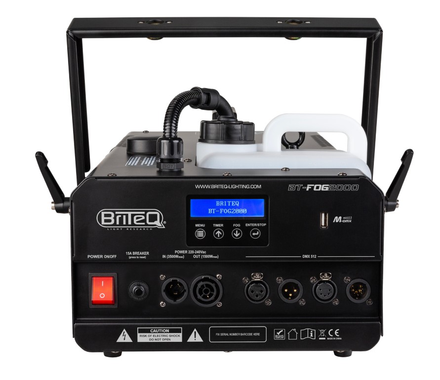 Professionele 2000W rookmachine met een extreem krachtige uitvoer - BT-FOG2000