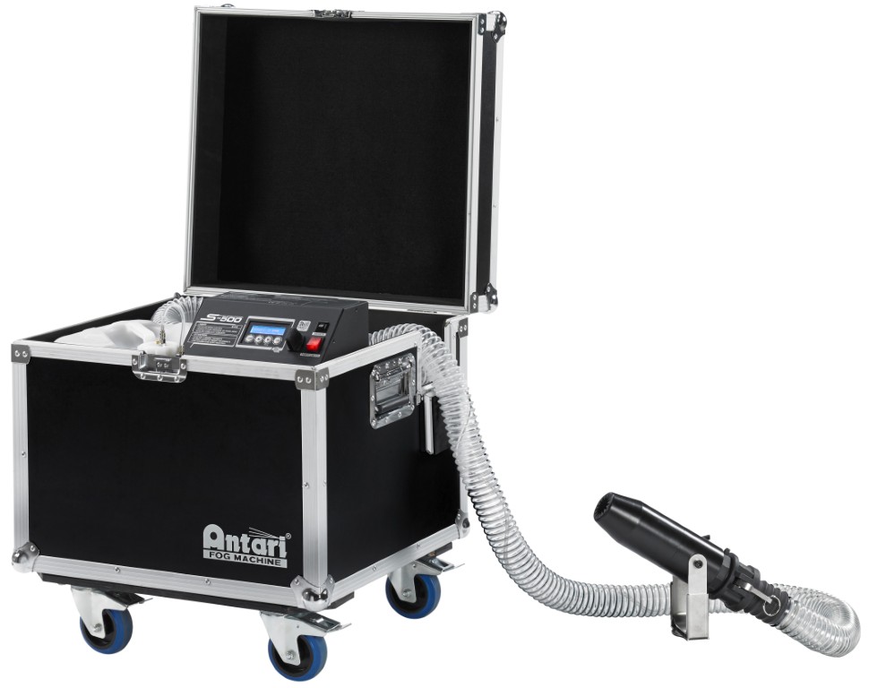 Professionele, DMX-gestuurde sneeuwmachine in flightcase - S-500
