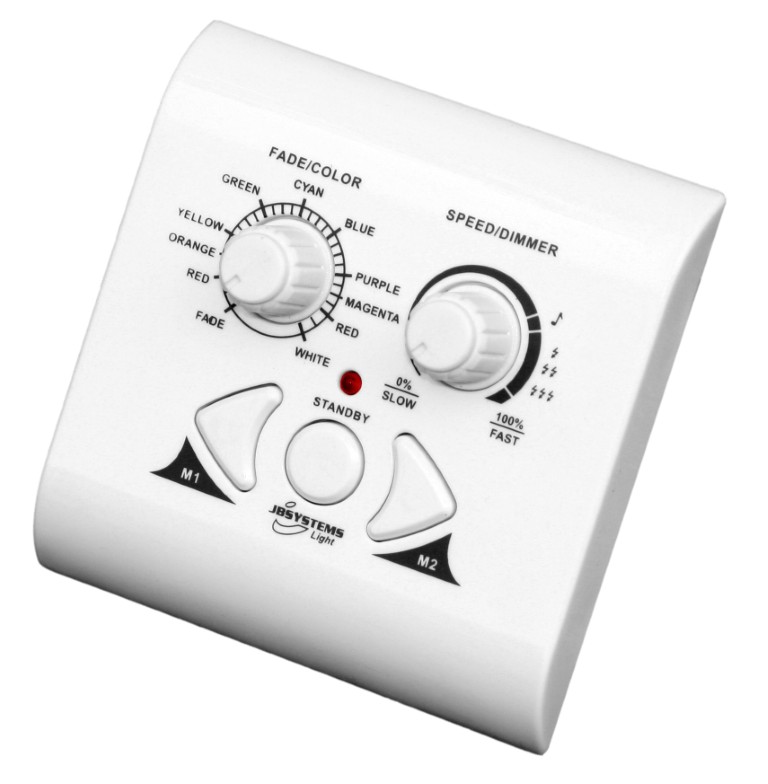 Compacte RGB controller voor LED projectoren - LED WALL DIMMER