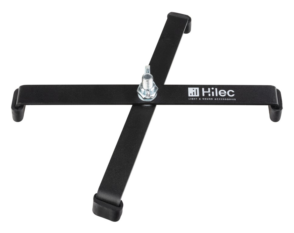 Compacte vloerstand voor allerlei PAR-projectoren / lichteffecten, M10 bout inbegrepen - PROJECTOR FLOOR STAND