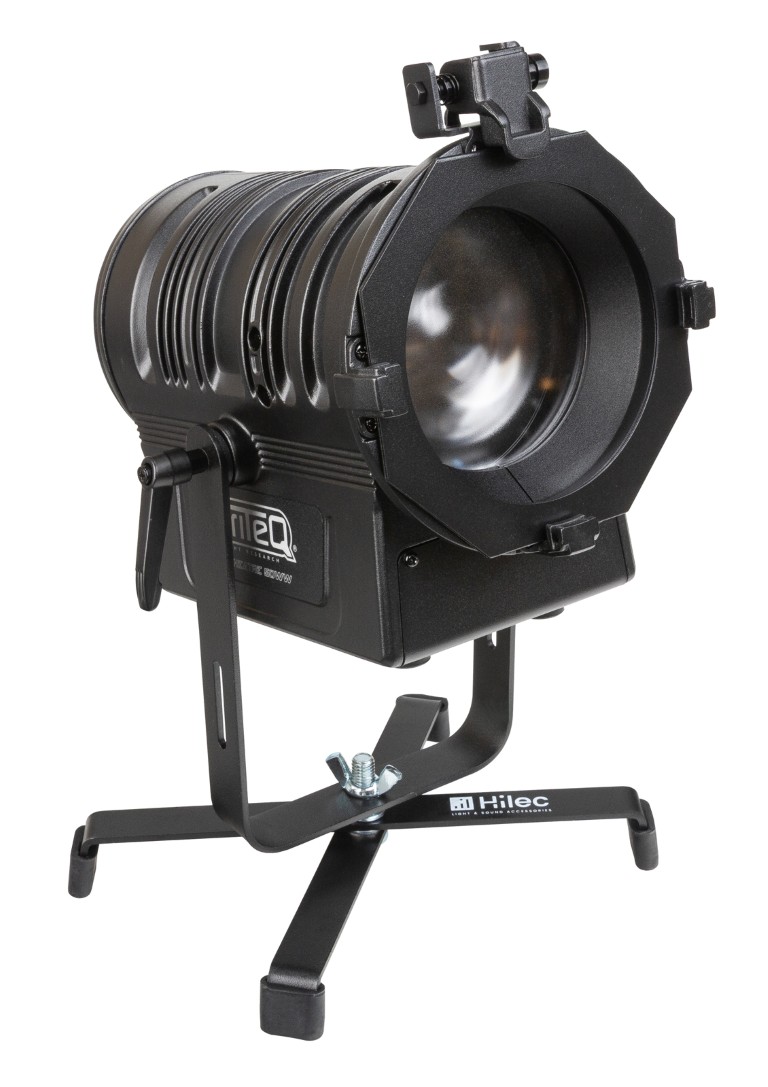 Compacte vloerstand voor allerlei PAR-projectoren / lichteffecten, M10 bout inbegrepen - PROJECTOR FLOOR STAND