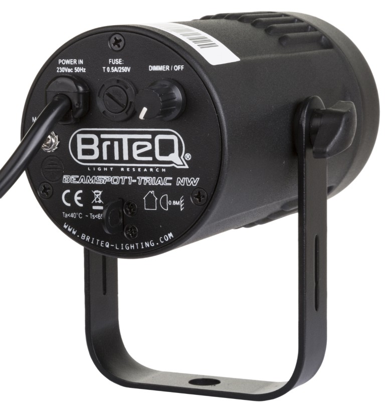 Deze compacte, stijlvolle 15W witlicht projector is de perfecte directe vervanging voor de oude 30W PAR36 PINSPOT ! - BEAMSPOT1-TRIAC NW