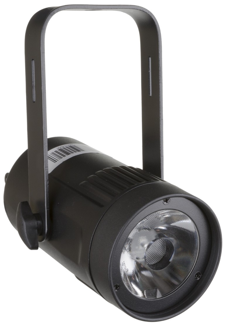 Compacte stijlvolle 15W WARM-WITTE-projector voorzien van een zeer smalle 4° lens. - BEAMSPOT1-DMX WW