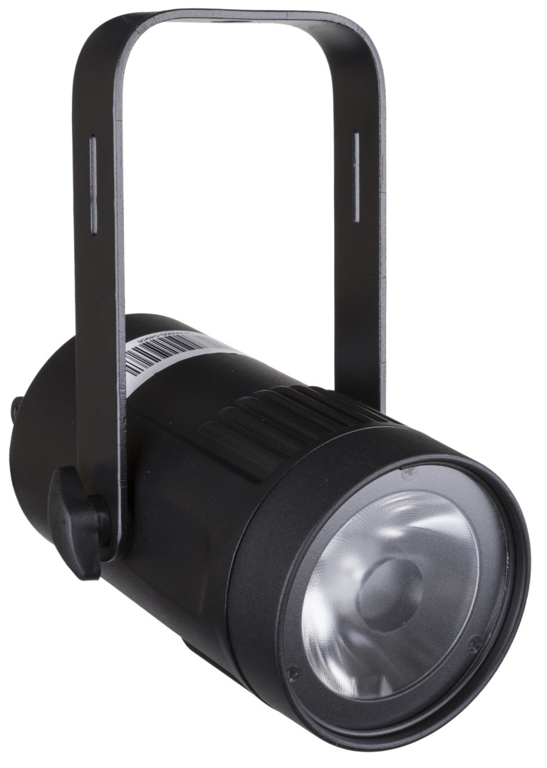 Compacte stijlvolle 15W WARM-WITTE-projector voorzien van een zeer smalle 4° lens. - BEAMSPOT1-DMX WW