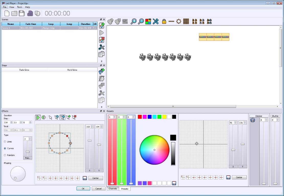 1024 Channel DMX interface for fixed architectural purposes. - LD-1024WALL+