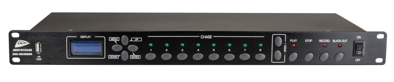 Gebruiksvriendelijke DMX-recorder voor het eenvoudig afspelen van uw gemaakte lichtshow - DMX RECORDER