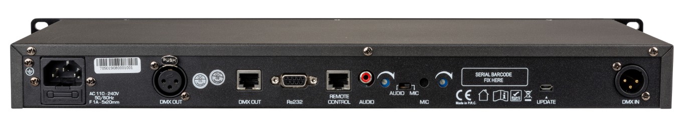 Gebruiksvriendelijke DMX-recorder voor het eenvoudig afspelen van uw gemaakte lichtshow - DMX RECORDER