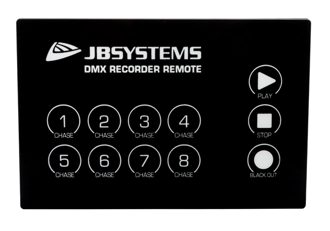 Afstandsbediening voor de DMX RECORDER van JB Systems® - DMX RECORDER REMOTE