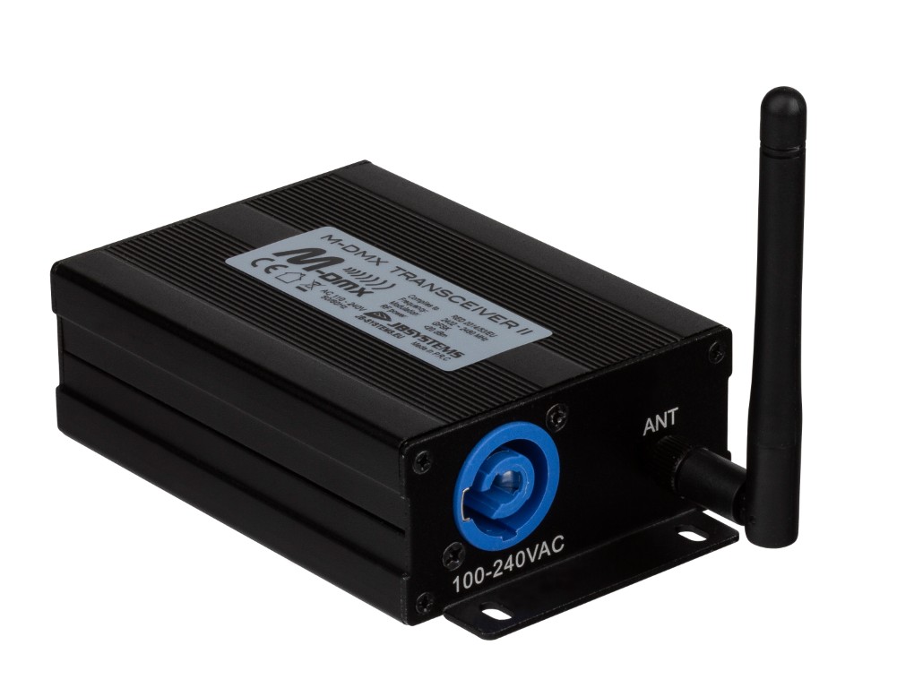De perfecte oplossing voor als u draadloze DMX nodig hebt met maximale betrouwbaarheid! - M-DMX TRANSCEIVER II