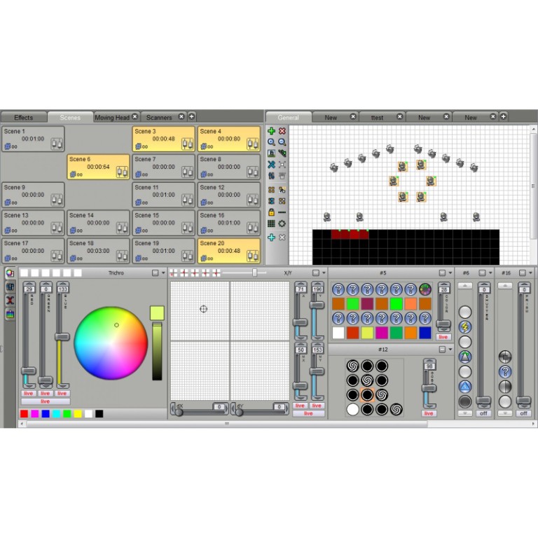1024-kanaals DMX-interface voor live-shows en lichtautomatisering - LD-1024BOX-E