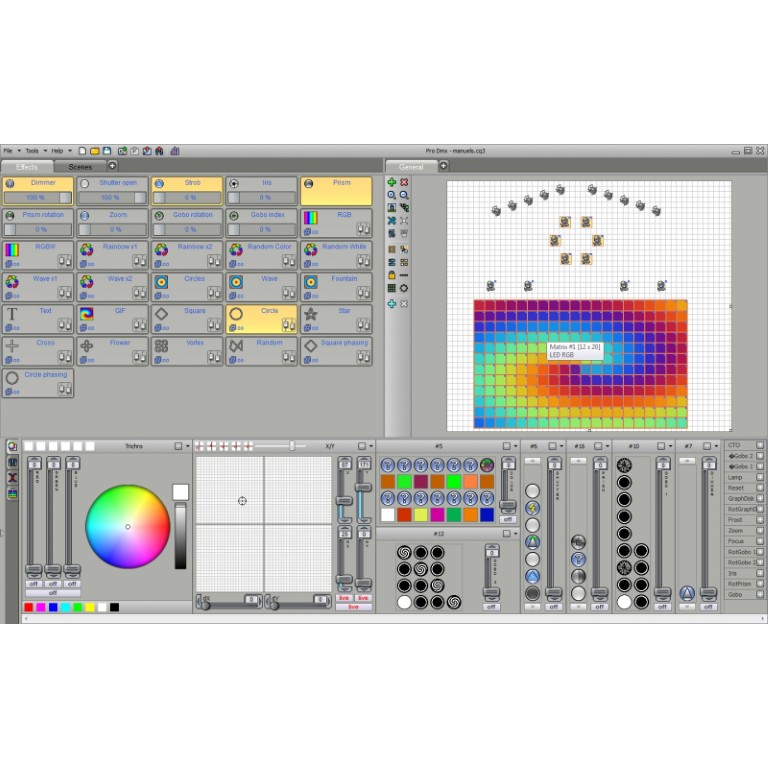 1024-kanaals DMX-interface voor live-shows en lichtautomatisering - LD-1024BOX-E