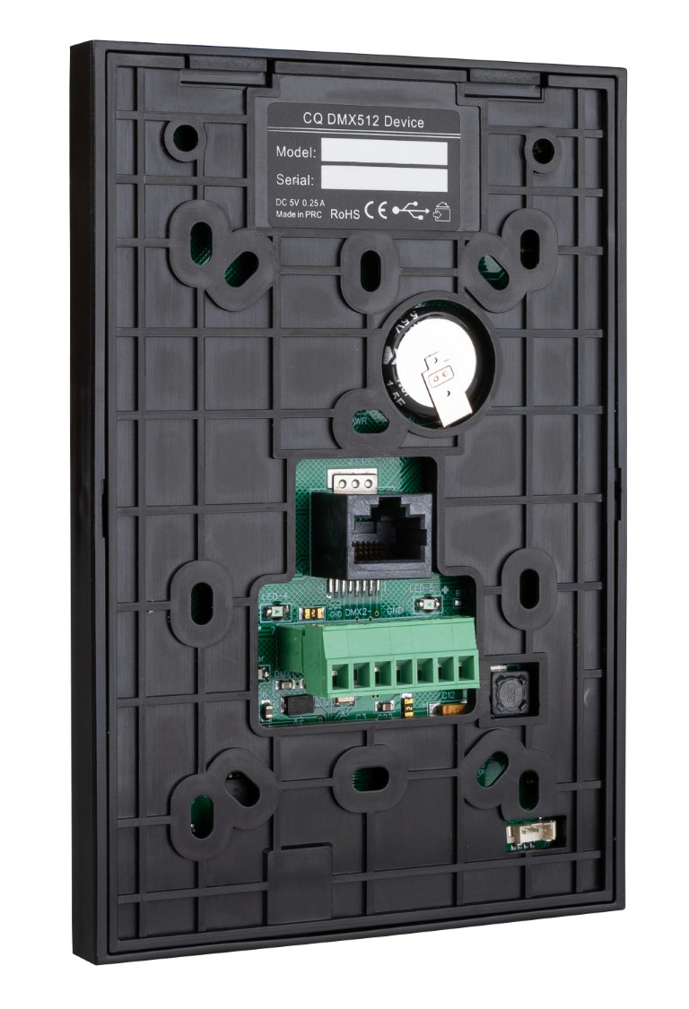 Tactiele DMX-controller voor wandmontage,1024 DMX Kanalen - LD-1024TOUCH