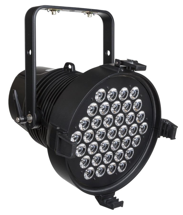 Zeer krachtige projector (37x 10W CREE LED 6500K) voor grote showrooms, autoshows en beursstands. - EXPO CANNON