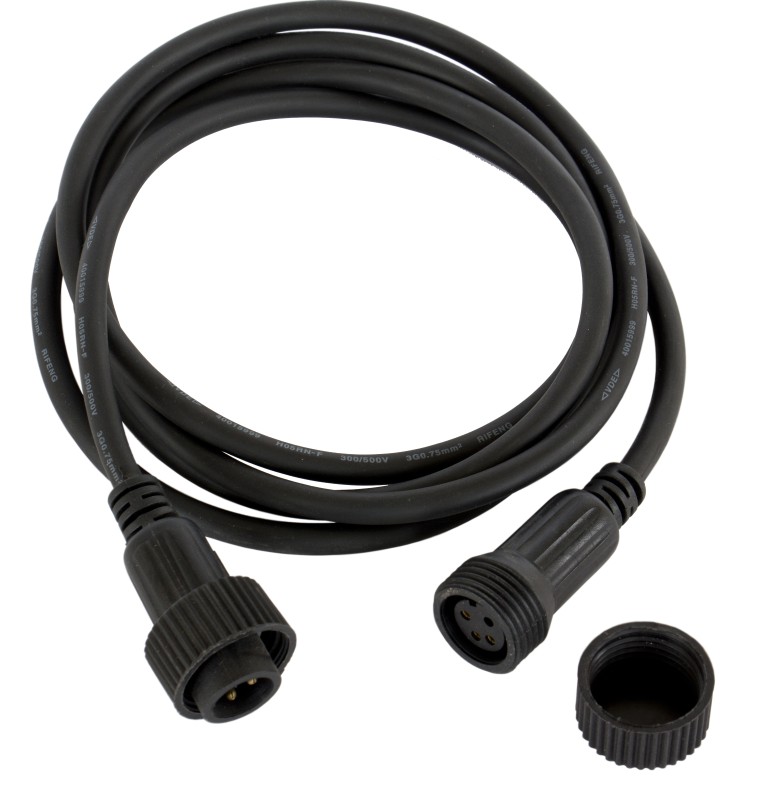 IP-gewaardeerde voedingskabel voor permanente buiteninstallatie - 2m - LDP-Powercable 2M