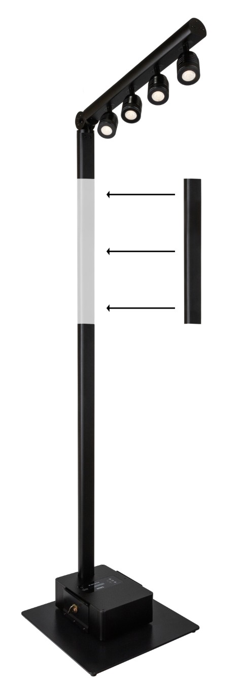 Optionele 50cm verlengbuis voor BT-AKKUPOLE - BT-AKKUPOLE 50CM EXTENSION