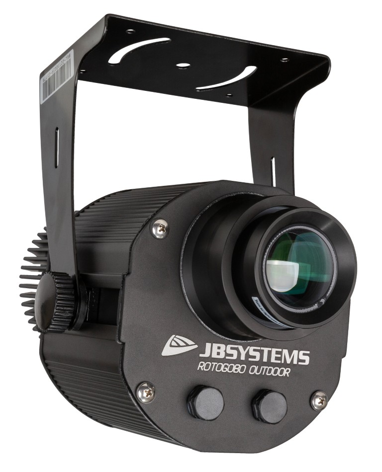 Krachtige outdoor IP65 logoprojector op basis van een 100W koud witte LED - ROTOGOBO OUTDOOR