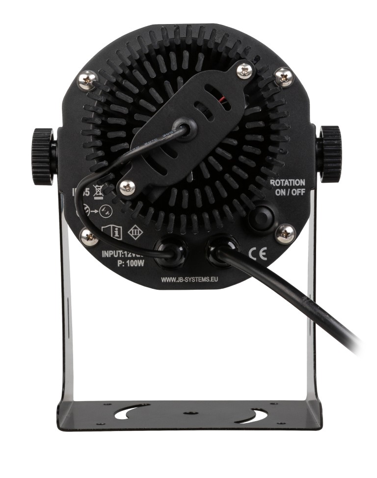 Krachtige outdoor IP65 logoprojector op basis van een 100W koud witte LED - ROTOGOBO OUTDOOR