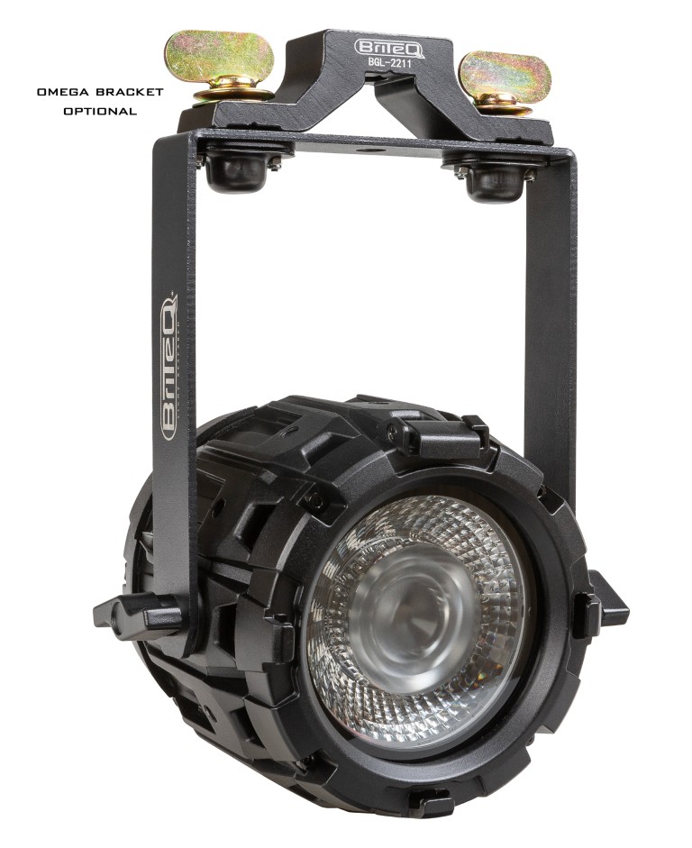 Supercompacte, veelzijdige en krachtige waterdichte 70W LED witte blinder met amber drift effect en 12W RGB AURA-effecten met volledige pixelregeling - BTI-BLINDER1 FX