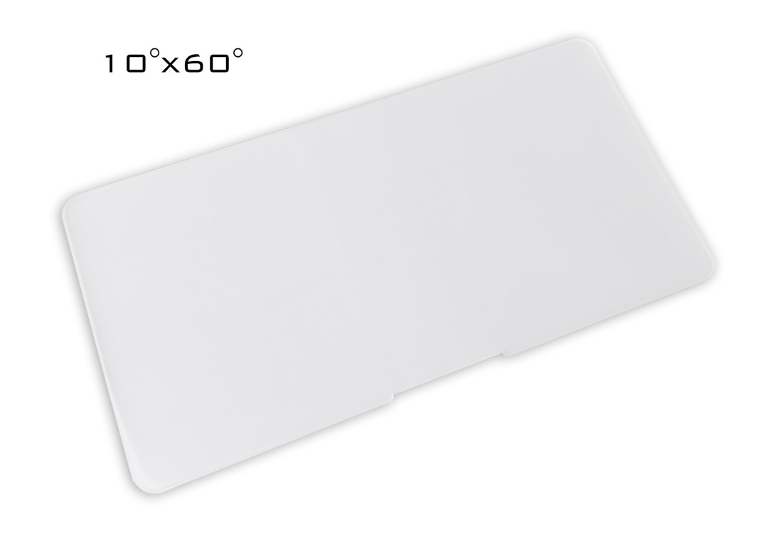 Beam shaper voor BTI-AKKUCHROMA: wijzigt de standaard lichtbundel in 10° horizontaal x 60° verticaal - BTI-AKKUCHROMA - 10x60 BEAM