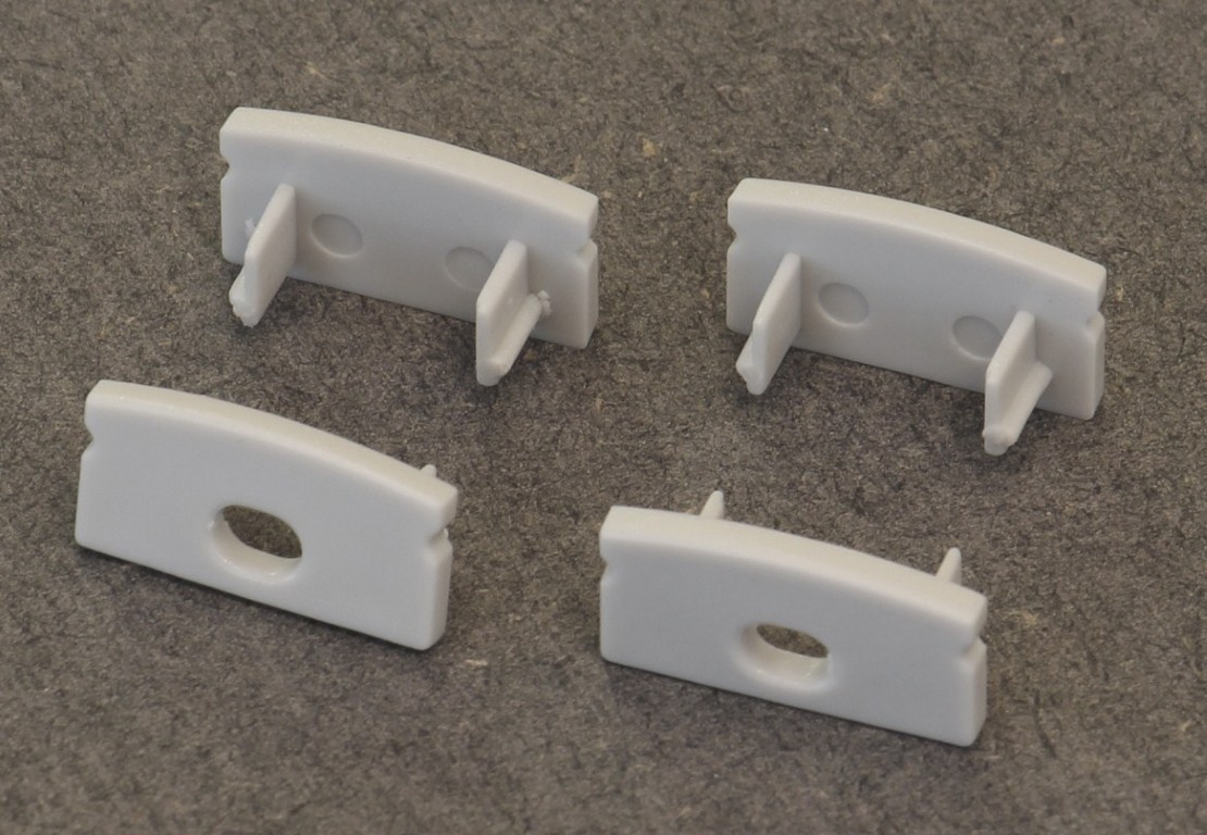 Laag opbouw profiel - ALU-SURFACE-7MM (2M)