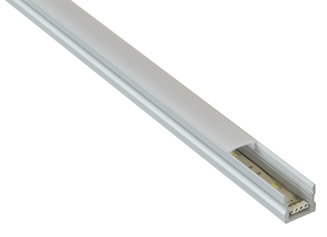 Hoog opbouw profiel - ALU-SURFACE-15MM (2M)
