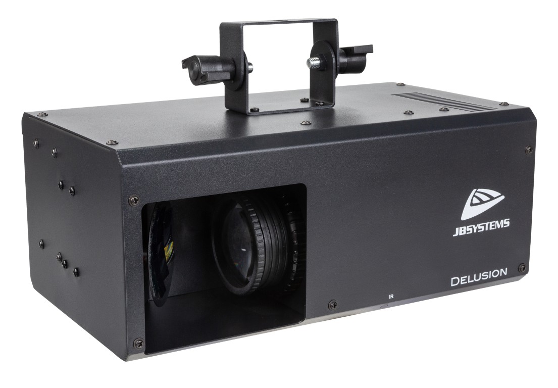 Achtergrondprojector met meerdere effecten, op basis van 100W LED - DELUSION