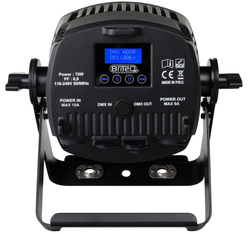 Stijlvolle outdoor, 60W RGBW-projector voor podia, tv-shows, beursstanden en architectonische verlichting - BT-COLORAY 60R