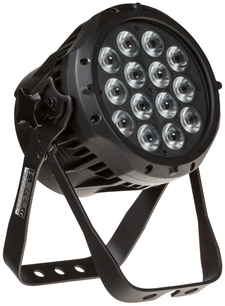 Zeer krachtige 14x5W RGBW OSRAM LED projector voor buitengebruik - IP65 - STAGE BEAMER FC - OUTDOOR