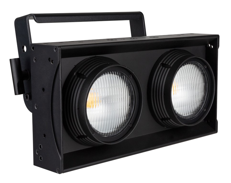 Krachtige, waterdichte (IP65) 2x 130W COB-blinder met amber drifteffect, gedraagt zich precies zoals een halogeenblinder! - BT-BLINDER2 IP