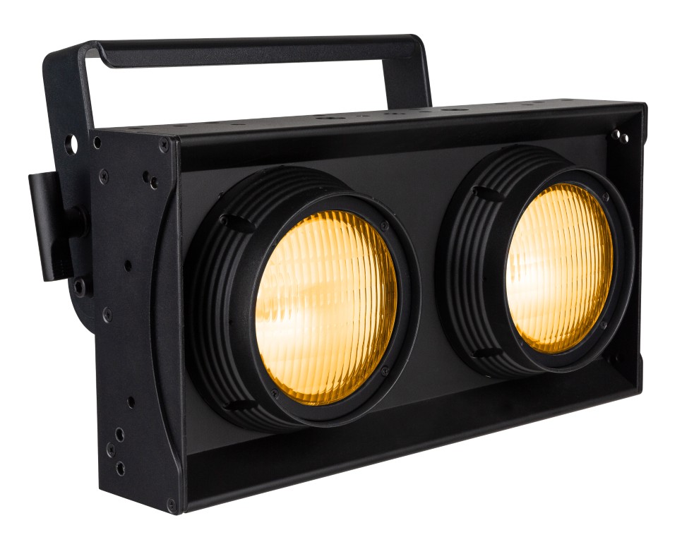 Krachtige, waterdichte (IP65) 2x 130W COB-blinder met amber drifteffect, gedraagt zich precies zoals een halogeenblinder! - BT-BLINDER2 IP