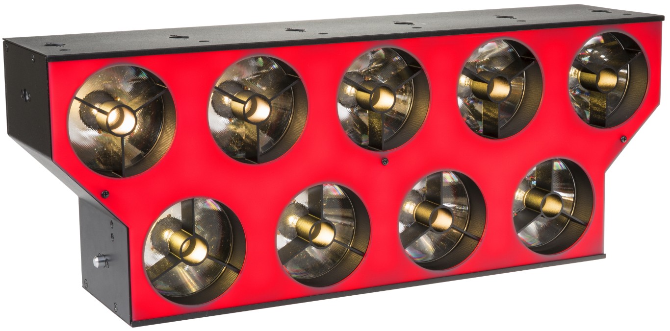 Creëer dynamische 'lichtgordijneffecten' met deze uiterst krachtige podiumprojector, voorzien van 9pcs 60W CW/WW LED's in combinatie met verbluffende RGB-fronteffecten - BT-NONABEAM - BQ2 (EXPORT)