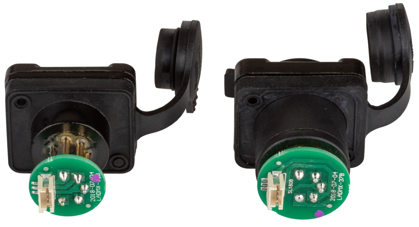 Modificatiekit om IP65 XLR 3pin te wijzigen in IP65 XLR 5pin - BT-XLR3TO5 KIT