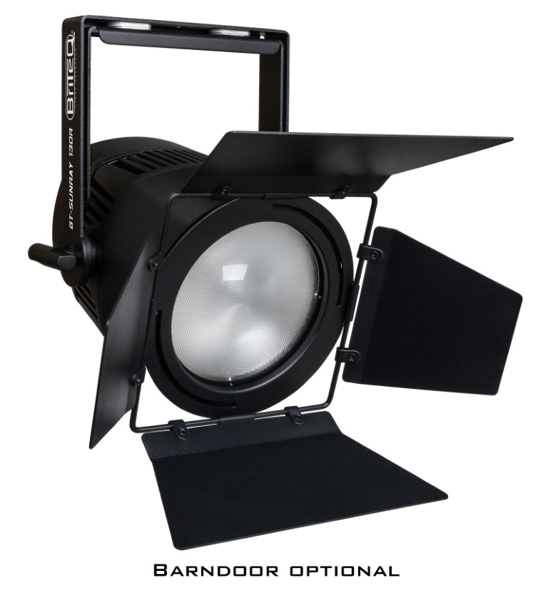 Waterdichte 130W witte COB projector (3000K, CRI>97) met red-shift effect! Super multifunctioneel: vervangt halogeen blinders, beursprojectoren, stroboscopen, ... - BT-SUNRAY 130R