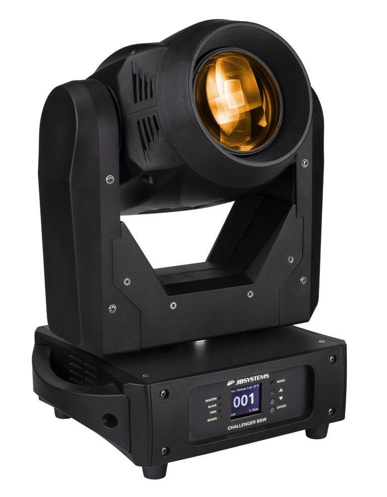 Prachtige 150W Beam/Spot/Wash Moving head met gemotoriseerde focus en zoom en roterende 3 facet prisma! - CHALLENGER BSW