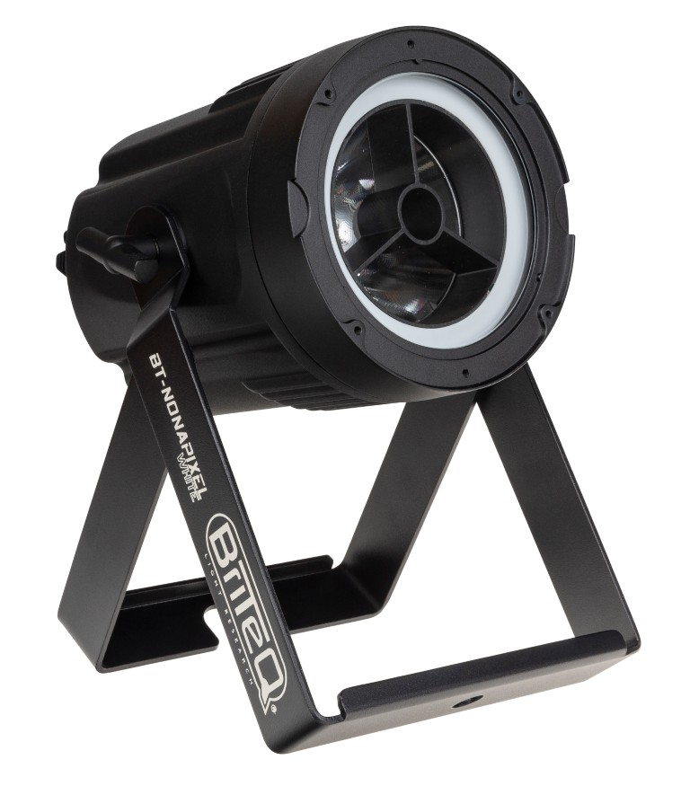 Uiterst krachtige en compacte IP65 buitenprojector met zeer smalle witte straal en mooie RGB HALO-effecten! - BT-NONAPIXEL WHITE