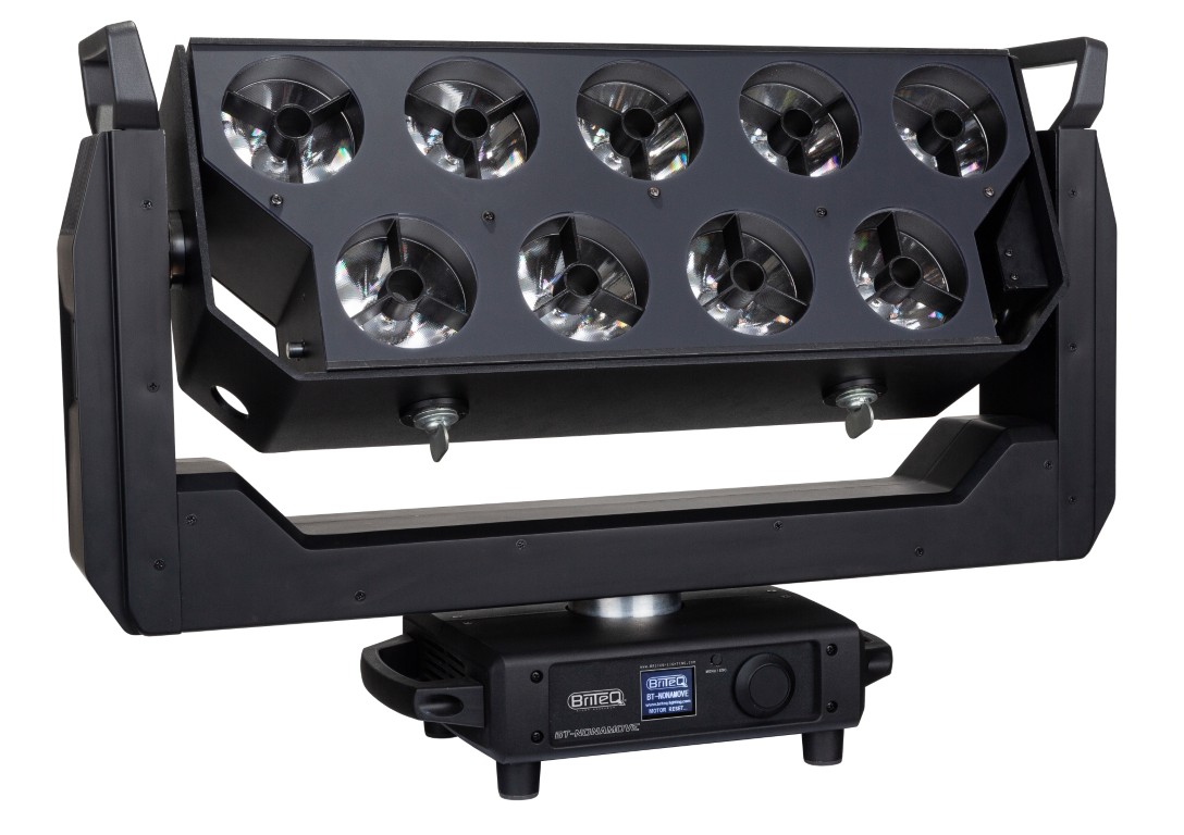 BT-NONAMOVE maakt van de statische BT-NONABEAM een uiterst krachtige bewegende showprojector, klaar voor de grootste shows ter wereld! - BT-NONAMOVE