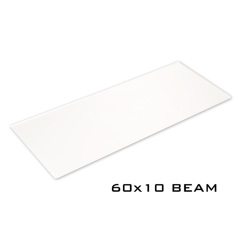 Beam shaper voor BT-CHROMA 800: wijzigt de standaard lichtbundel in 60° horizontaal x 10° verticaal - BT-CHROMA 800 - 60x10 beam