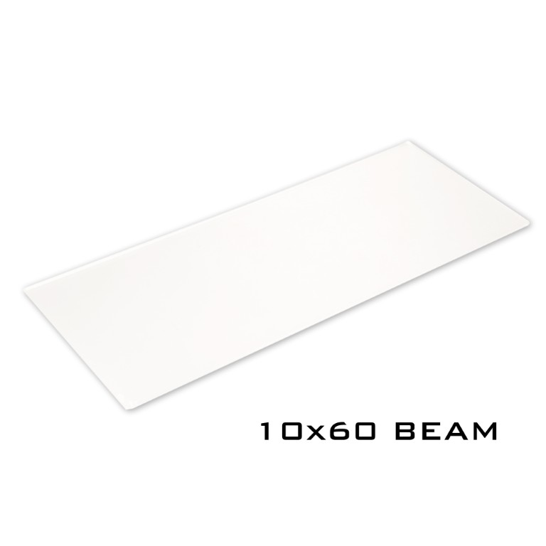 Beam shaper voor BT-CHROMA 800: wijzigt de standaard lichtbundel in 10° horizontaal x 60° verticaal - BT-CHROMA 800 - 10x60 beam