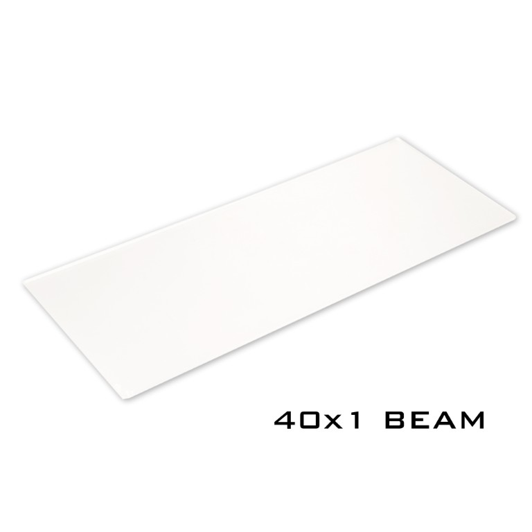 Beam shaper voor BT-CHROMA 800: wijzigt de standaard lichtbundel in 40° horizontaal x 1° verticaal - BT-CHROMA 800 - 40x1 beam