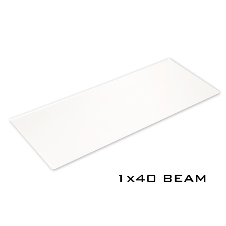 Beam shaper voor BT-CHROMA 800: wijzigt de standaard lichtbundel in 1° horizontaal x 40° verticaal - BT-CHROMA 800 - 1x40 beam