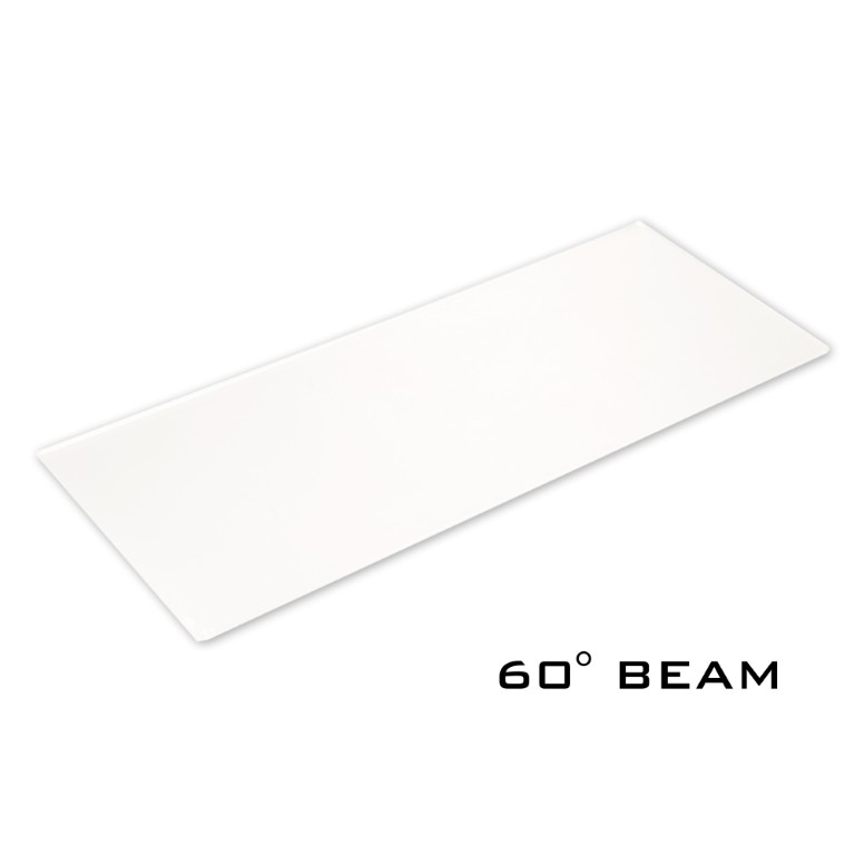 Beam shaper voor BT-CHROMA 800: wijzigt de standaard lichtbundel in 60° verticaal x 60° horizontaal - BT-CHROMA 800 - 60° beam